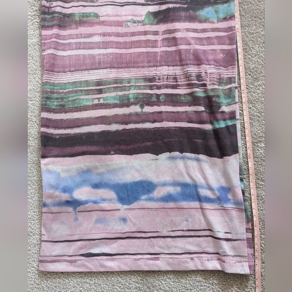 NWOT ASOS Marble body con dress stretchy, open back, US 0 - Picture 4 of 7